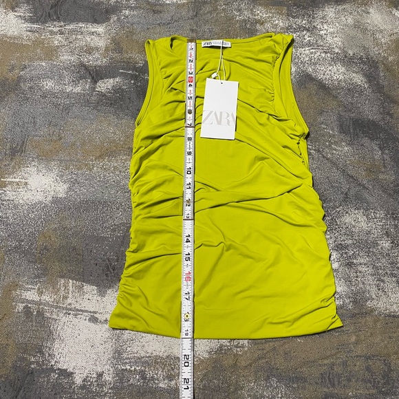 Zara Sleeveless Ruched Top - Picture 7 of 9